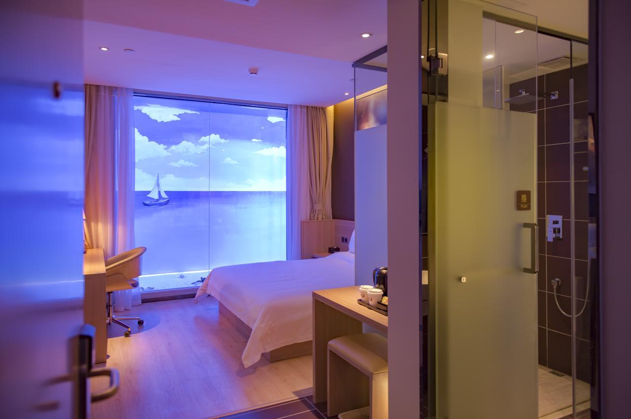 IU Hotel Ruoyang Yiyang Wenhua Road Bagian luar foto